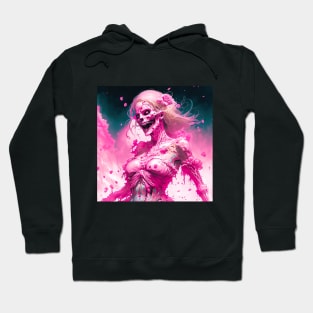 "Psychedelic Haunts: Unique and Colorful Halloween Horrors" Hoodie